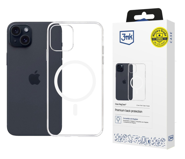 3mk Clear MagCase do Apple iPhone 15 - 1511558 - zdjęcie